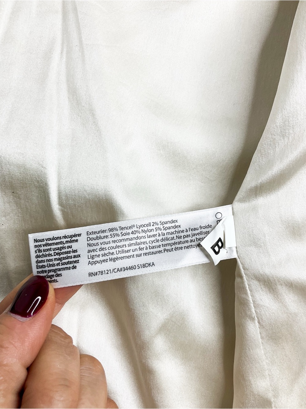 Eileen Fisher Cream Open-Front Jacket - Picture 6 of 12